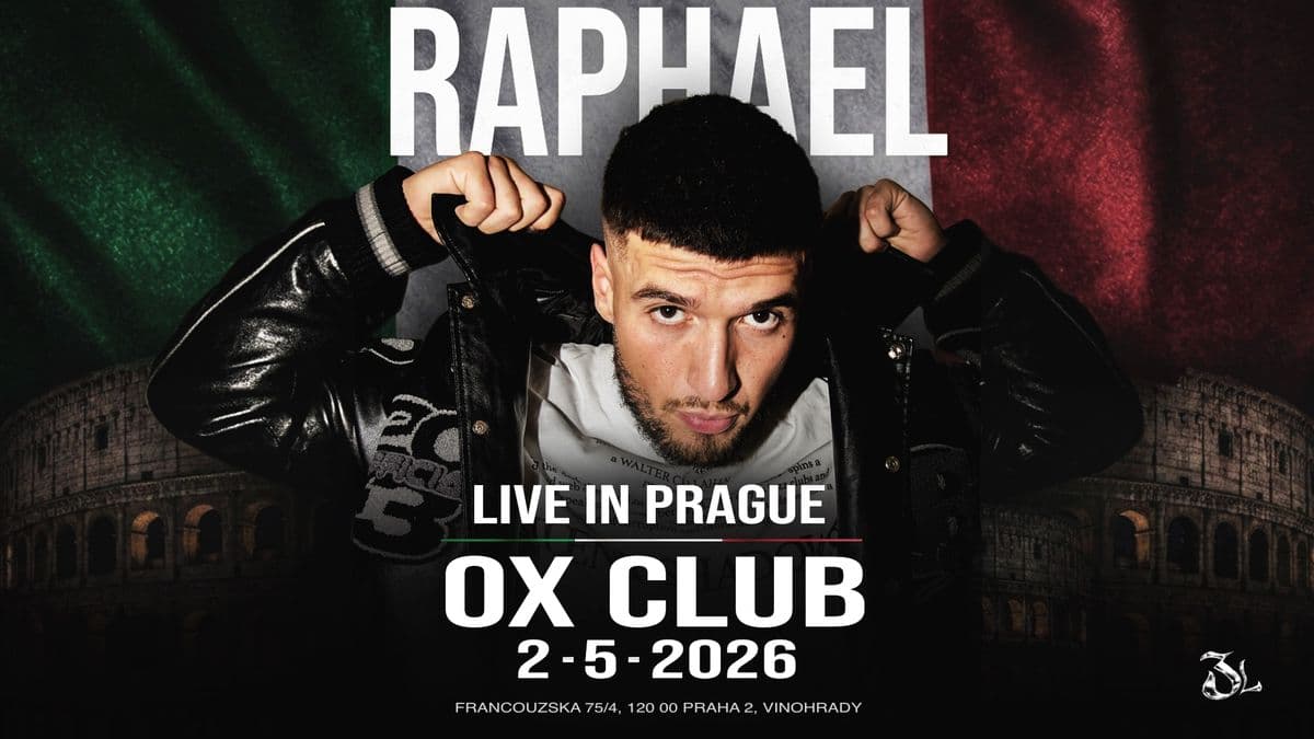 RAPHAEL LIVE IN PRAGUE